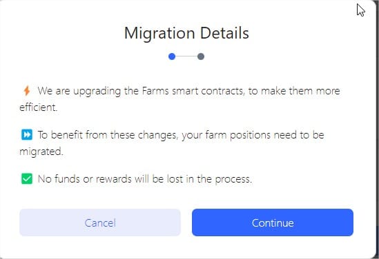 maiar exchange migration details
